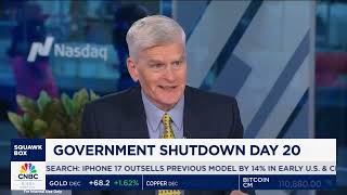 Cassidy Discusses Ongoing Schumer Shutdown, How to Make Health Care Affordable Again on Squawk Box