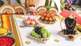 Seer Varisai Thattu Decorations | Seer Varisai Plates | | Seer Thattu | Kerala Theme.