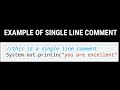 Comments || comments in java || Use of comments || Single line and multi line comments #comments #CS
