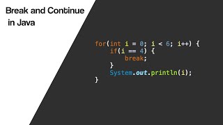 [Tutorial] Continue und Break in Java - Java programmieren in 2020