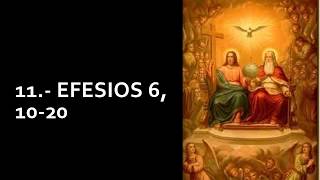 11.   Efesios 6, 10 - 20  - PODEROSAS ORACIONES PARA EL CERCO DE JERICÓ ❤🙏