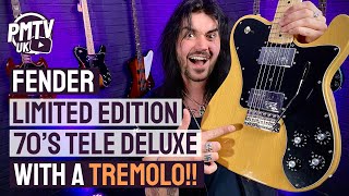 Fender Limited Edition MIJ 70's Telecaster Deluxe WITH A STRAT TREMOLO!