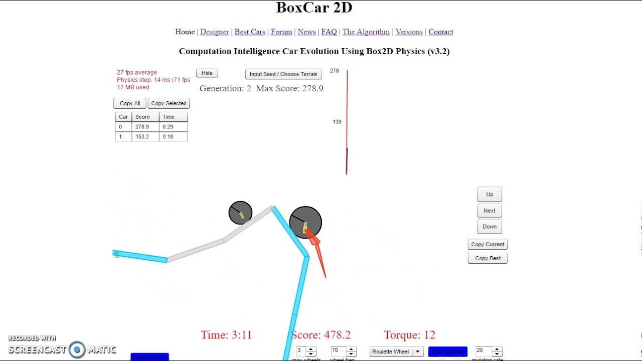 Boxcar2d Re Upload Youtube