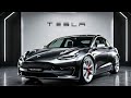 UNVEILING Best electric car Tesela model 3 interior exterior feature review luxury MPV-interior