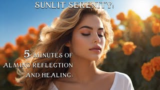 Sunlit Serenity: 5 Minutes of Calming Reflection and Healing