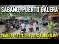 4K 🇵🇭 SABANG BEACH, PUERTO GALERA 2024 - Morning Walking Tour | Oriental Mindoro, Philippines