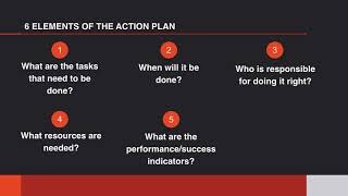 Strategic Planning: Developing an Action Plan
