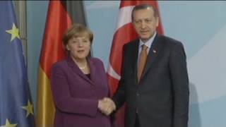 Erdoğan fordert deutsche Unterstützung für EU-Beitritt