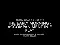 The Early Morning, B19 ABRSM Grade 5 Accompaniment - E Flat