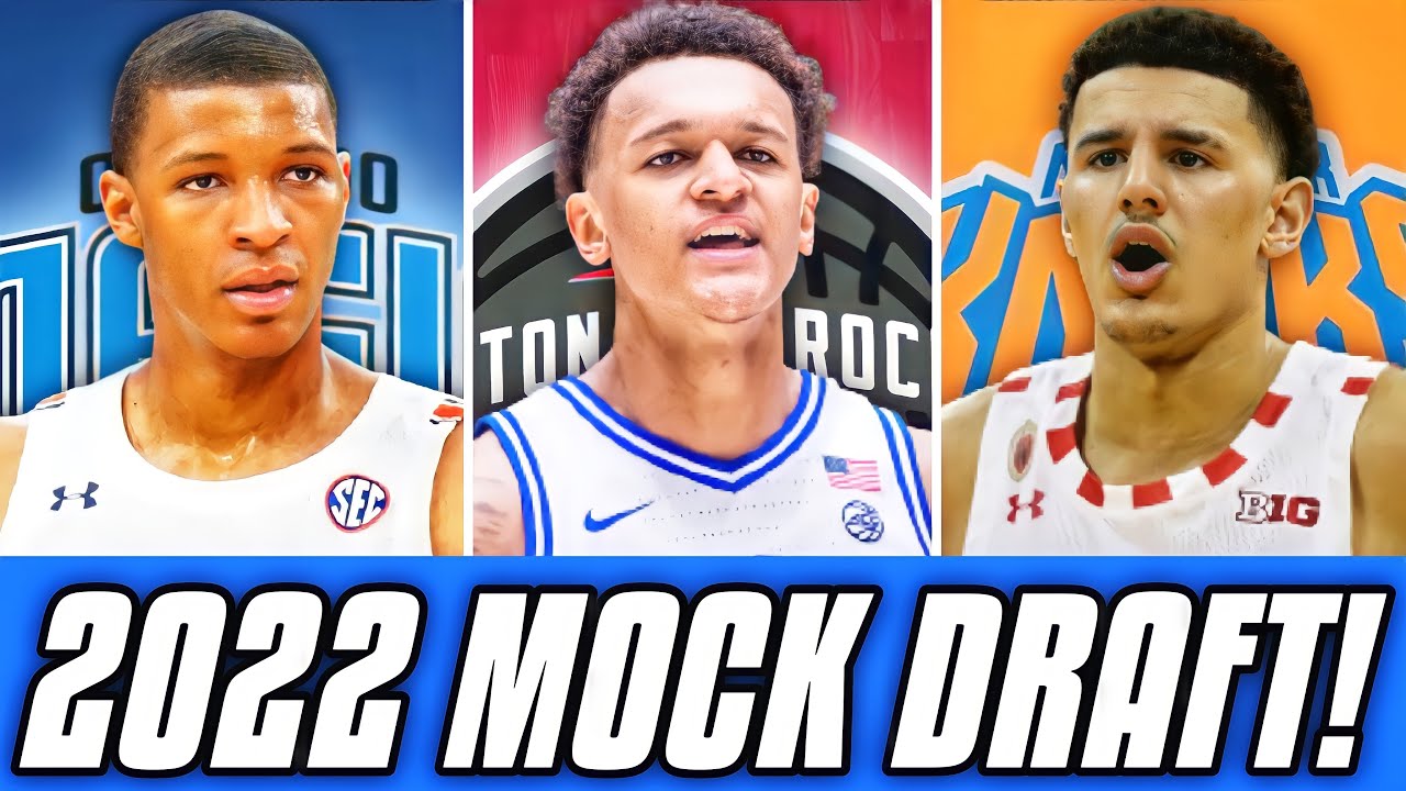 REALISTIC 2022 NBA Mock Draft! | Who Do The New York Knicks Select ...