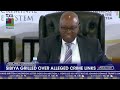 Sibiya grilled at Madlanga Commission over alleged crime links