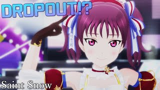 Saint Snow「DROPOUT！？」(スノーペイントメモリーズ)【PS4 4K】LoveLive!スクフェスAC