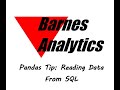 Pandas Tip: Reading Data From SQL
