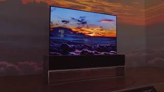 LG Signature OLED R Rollable TV