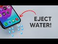 How to EJECT Water From your iPhone!!