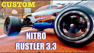 Traxxas Nitro Rustler - The Oldest Name In Nitro RC Gets a 3.3 Engine - Make Nitro Great Again.