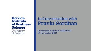 In Conversation with Pravin Gordhan - live from GIBS