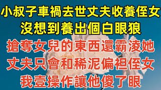 小叔子車禍去世丈夫收養侄女，沒想到養出個白眼狼，搶奪女兒的東西還霸淩她，丈夫只會和稀泥偏袒侄女，我壹操作讓他傻了眼#情感故事#完结文#為人處世#生活經驗 #退休生活 #老年生活 #养老#孝顺 #子女