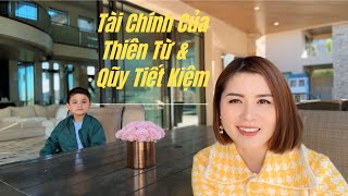 Bé Thiên Từ tham gia cuộc trò chuyện tài chính với Mẹ