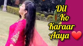 #shorts Dil Ko Karaar Aaya Reprise | Trending Song | Sommya Jain | Short Video