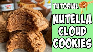 How to make a Nutella Cloud Cookie! tutorial #shorts