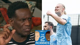 Manchester City 'blasted past' Wolves behind Erling Haaland | The 2 Robbies Podcast | NBC Sports