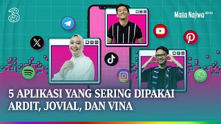 5 Aplikasi yang Sering Dipakai Ardit, Vina, dan Jovial | Mata Najwa