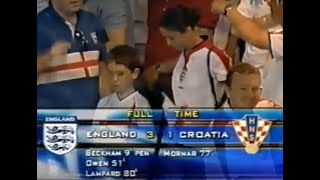 Engleska - Hrvatska 3:1 (2003), prijateljska