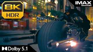 8K HDR IMAX | Batpod (The Dark Knight) | Dolby 5.1