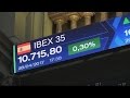 El Ibex 35 suma un 2,42% en abril y consolida los 10.700 puntos