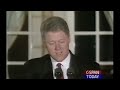 president clinton announces the death of richard nixon