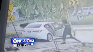 Gunmen seen hopping out of car and firing at people in North Miami