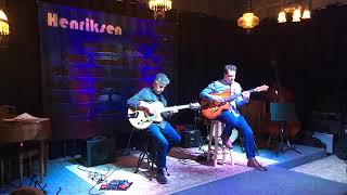 Frank Potenza and Sean McGowan at the Henriksen Amplifiers Factory Stage