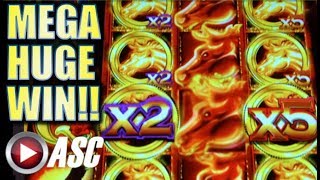 ★MEGA HUGE WIN!★ MAX WILDS! MUSTANG MONEY (GOLD AWARD SERIES) Slot Machine Bonus (Ainsworth)