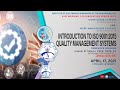 Introduction to ISO9001:2015 Quality Management Systems