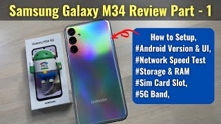 Samsung Galaxy M34 5G Review Part -1 | How to Setup Samsung Phone Properly, Few Important Settings