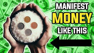 💲 USE RICE \u0026 COINS TO MANIFEST MONEY 💲 INCREASE AND PROTECT YOUR FLOW OF ABUNDANCE 💵