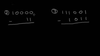 Digital Logic 9 - Binary Subtraction