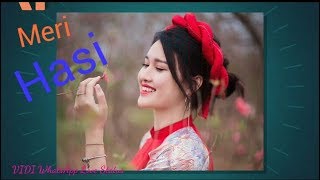 Meri Hasi | Female Version | Whatsapp Status | Romantic Song