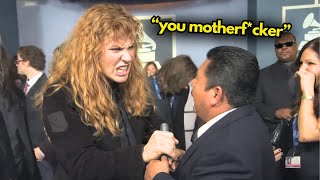 Rock Stars Finally SNAP at Horrible Interviewers