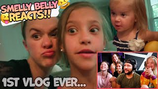 We REACT to our FIRST EVER VLOG!!