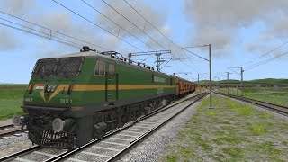 REALISTIC  WAP 7 Locomotive Trains | Train simulator