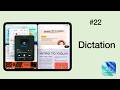 #22 iPad tutorial for beginners: Dictation