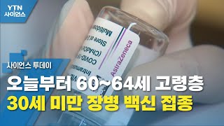 오늘부터 60~64세 고령층·30세 미만 장병 백신 접종 / YTN 사이언스