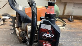 Two Stroke Oil Test!  Motul 800 Off Road