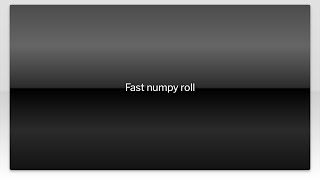 Fast numpy roll