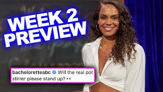 Bachelorette Michelle Young - Week 2 Preview - Caught In A Lie?