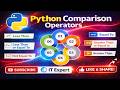 Python Comparison Operators — Lecture 4 | Complete Beginner Tutorial with Examples