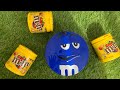 Satisfaction Video big M&M's  and M&M's chocolates Asmr Video triple M&M'S BOX