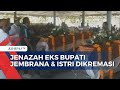 Suasana Duka Selimuti Proses Kremasi Jasad Eks Bupati Jembrana dan Sang Istri